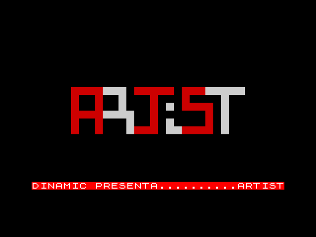 Artist — ZX SPECTRUM GAME ИГРА