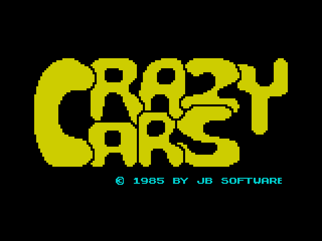 Crazy Cars — ZX SPECTRUM GAME