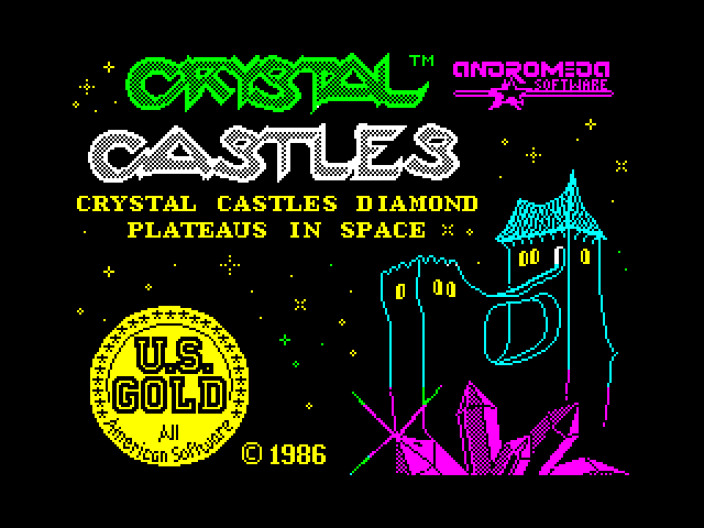 Crystal Castles — ZX SPECTRUM GAME ИГРА