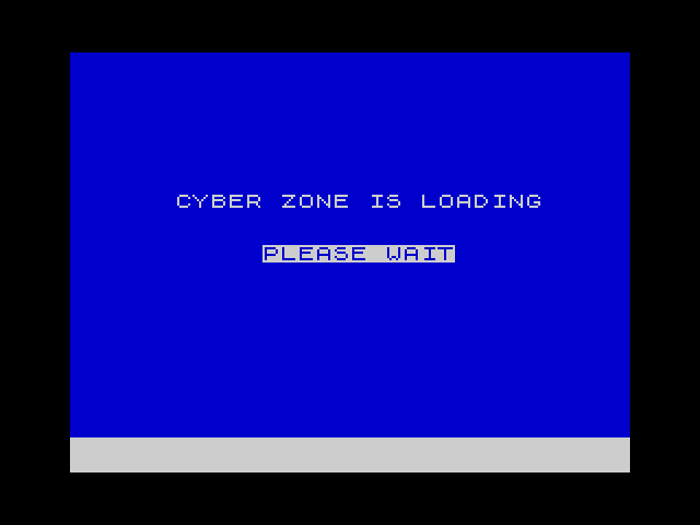 Cyber Zone — ZX SPECTRUM GAME ИГРА