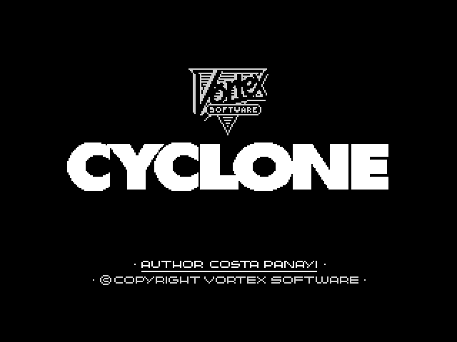 Cyclone — ZX SPECTRUM GAME