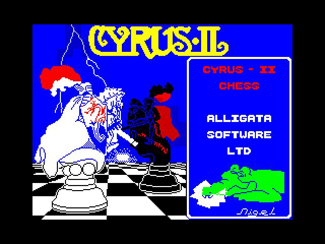 Cyrus II — ZX SPECTRUM GAME