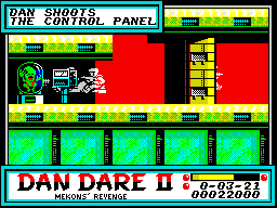 Dan Dare II: Mekon's Revenge — ZX SPECTRUM GAME
