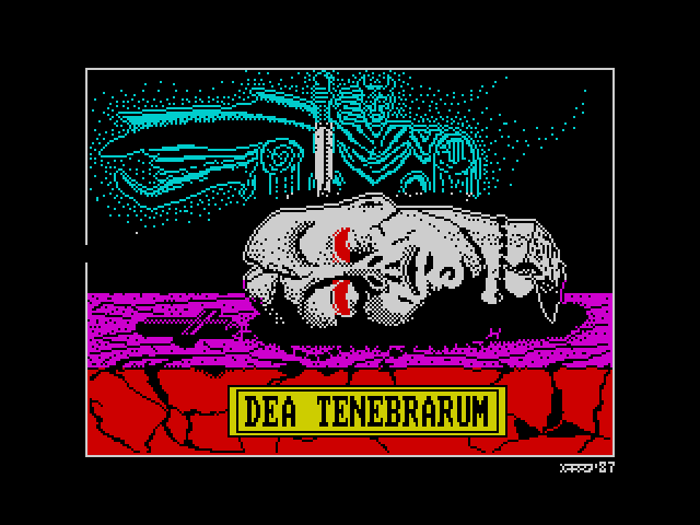 Dea Tenebrarum — ZX SPECTRUM GAME ИГРА