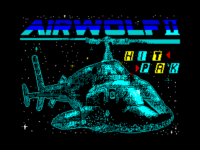 Airwolf II — ZX SPECTRUM GAME ИГРА