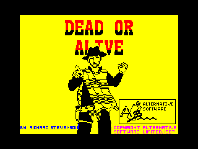 Dead or Alive — ZX SPECTRUM GAME ИГРА