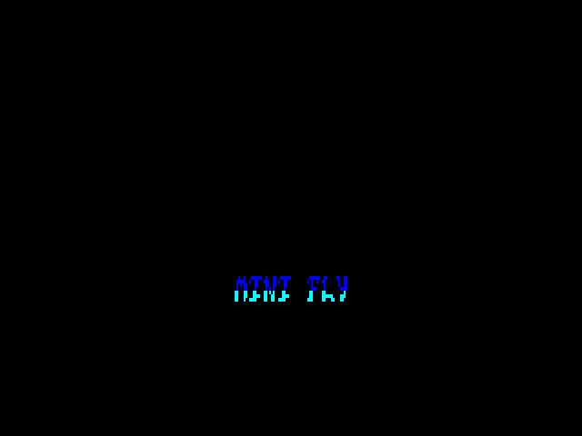 Mini Fly — ZX SPECTRUM GAME ИГРА