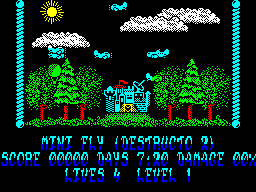Mini Fly — ZX SPECTRUM GAME ИГРА