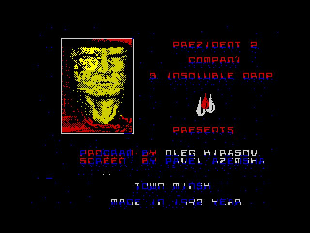 President 2 — ZX SPECTRUM GAME