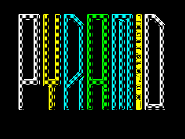 Pyramid — ZX SPECTRUM GAME ИГРА