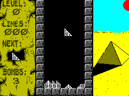 Pyramid — ZX SPECTRUM GAME ИГРА