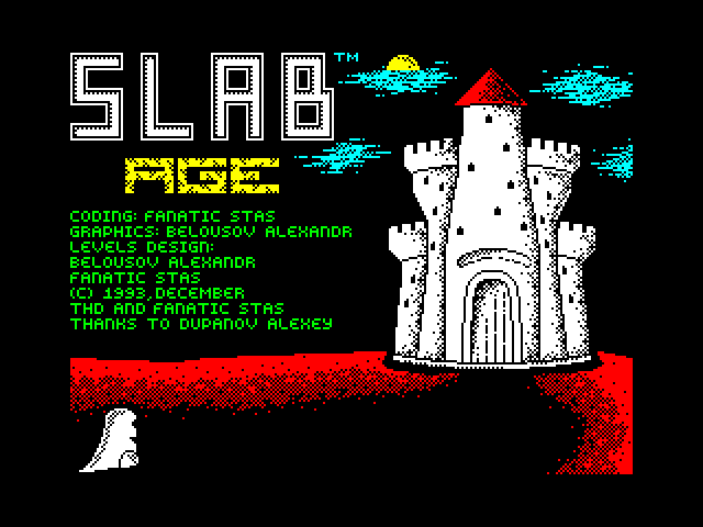 Slab Age — ZX SPECTRUM GAME ИГРА