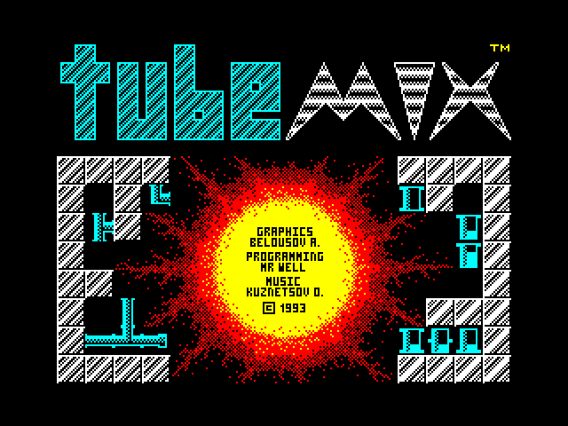Tube Mix — ZX SPECTRUM GAME ИГРА