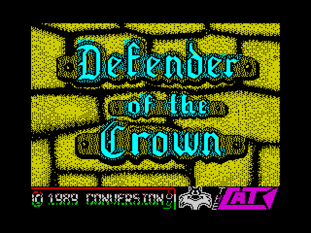 Defender of the Crown — ZX SPECTRUM GAME