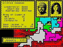Defender of the Crown — ZX SPECTRUM GAME