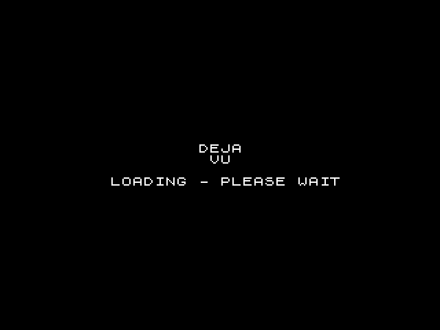 Deja Vu — ZX SPECTRUM GAME
