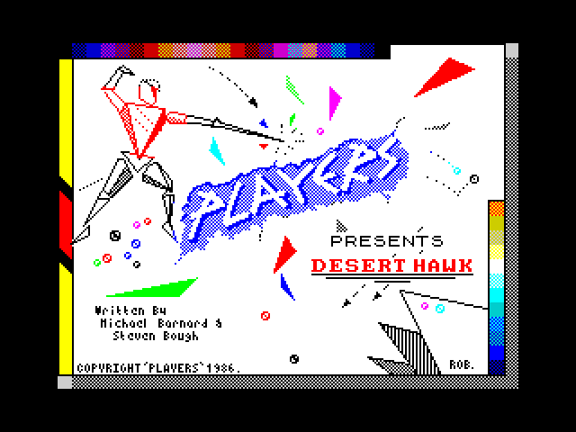 Desert Hawk — ZX SPECTRUM GAME