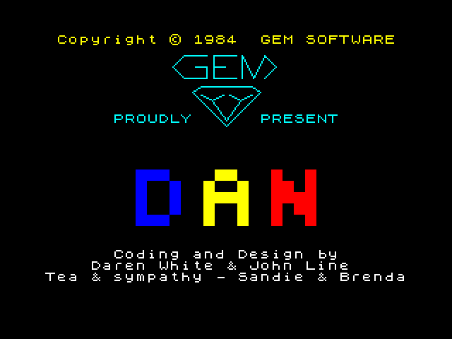 Disco Dan — ZX SPECTRUM GAME
