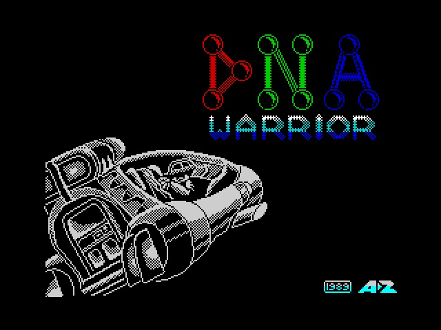 D.N.A. Warrior — ZX SPECTRUM GAME ИГРА