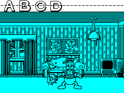 Donald's Alphabet Chase — ZX SPECTRUM GAME ИГРА