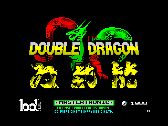 Double Dragon — ZX SPECTRUM GAME