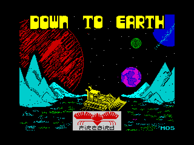 Down to Earth — ZX SPECTRUM GAME