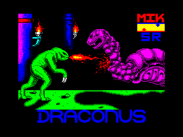 Draconus — ZX SPECTRUM GAME ИГРА