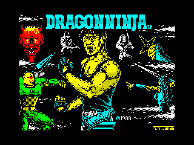 Dragon Ninja — ZX SPECTRUM GAME