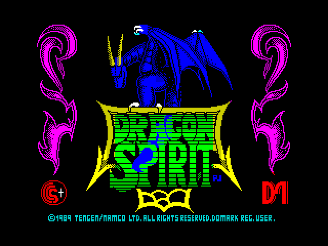 Dragon Spirit — ZX SPECTRUM GAME