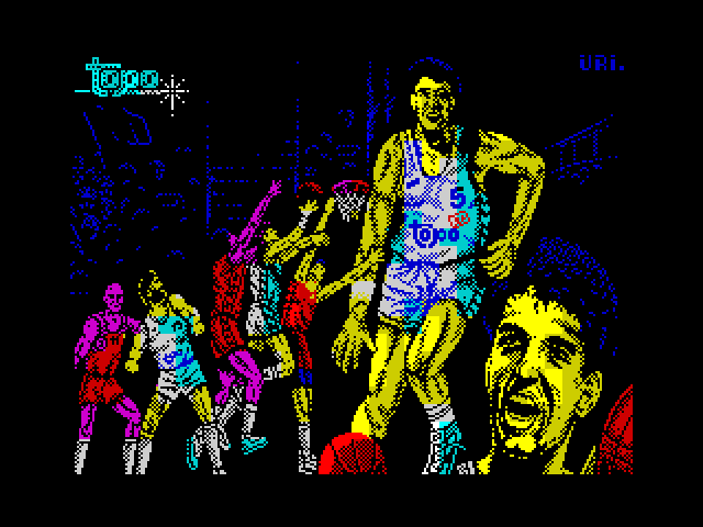 Drazen Petrovic Basket — ZX SPECTRUM GAME ИГРА