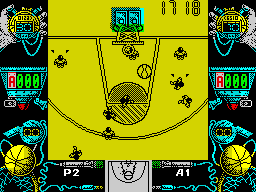 Drazen Petrovic Basket — ZX SPECTRUM GAME ИГРА
