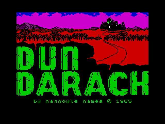 Dun Darach — ZX SPECTRUM GAME