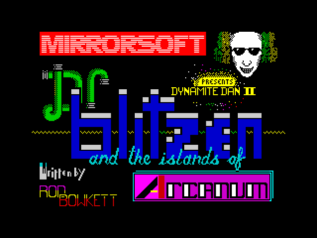 Dynamite Dan II — ZX SPECTRUM GAME ИГРА