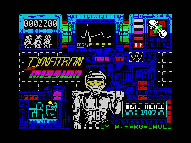 Dynatron Mission — ZX SPECTRUM GAME ИГРА