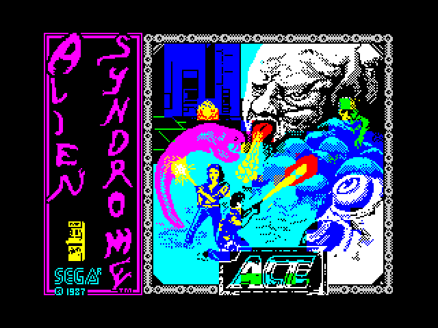 Alien Syndrome — ZX SPECTRUM GAME ИГРА