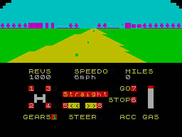 Road Race — ZX SPECTRUM GAME ИГРА