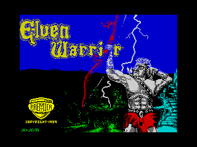 Elven Warrior — ZX SPECTRUM GAME