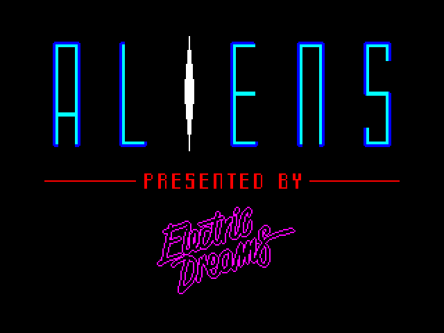 Aliens — ZX SPECTRUM GAME ИГРА