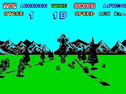 Enduro Racer — ZX SPECTRUM GAME ИГРА