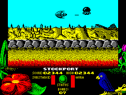 Energy Warrior — ZX SPECTRUM GAME ИГРА