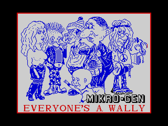 Everyone's a Wally — ZX SPECTRUM GAME ИГРА