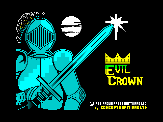 Evil Crown — ZX SPECTRUM GAME ИГРА