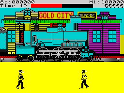 Express Raider — ZX SPECTRUM GAME ИГРА