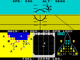 F-15 Strike Eagle — ZX SPECTRUM GAME ИГРА