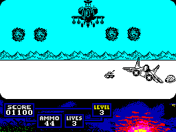 F-16 Fighting Falcon — ZX SPECTRUM GAME ИГРА