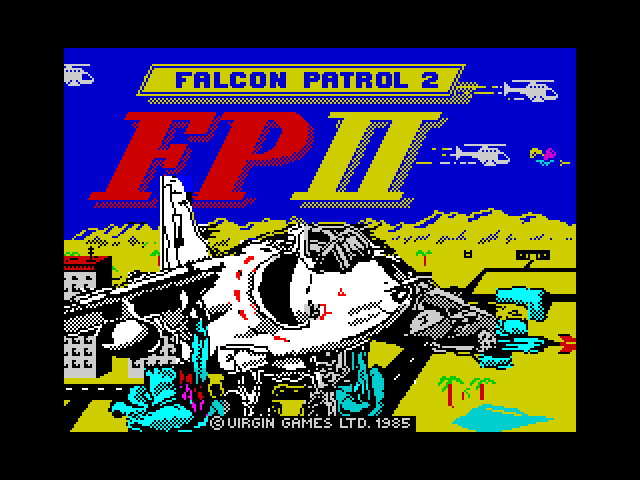 Falcon Patrol 2 — ZX SPECTRUM GAME ИГРА