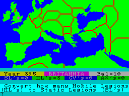 The Fall of Rome — ZX SPECTRUM GAME ИГРА