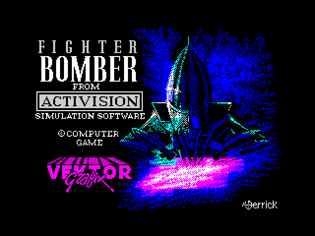 Fighter Bomber — ZX SPECTRUM GAME ИГРА