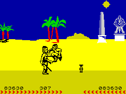 Fighting Warrior — ZX SPECTRUM GAME ИГРА
