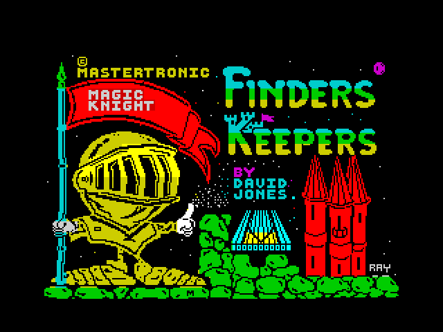 Finders Keepers — ZX SPECTRUM GAME ИГРА